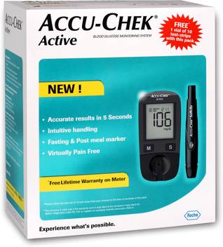 Accu Chek Active Blood Glucose Glucometer Price In India Buy Accu Chek Active Blood Glucose Glucometer Online At Flipkart Com