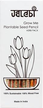 Jalebi Graphite Grow Me Plantable Pencil Price In India Buy Jalebi Graphite Grow Me Plantable Pencil Online At Flipkart Com Personalized product and gift cards (seed paper) brown plantable paper various sizes.