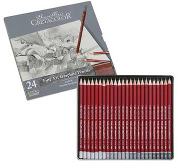 Cretacolor Graphite Cleos Fine Art Set Of 24 Pencil Price In India
