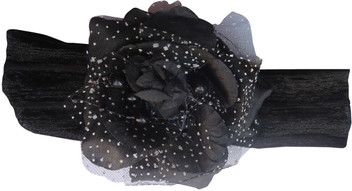 baby girl black headband