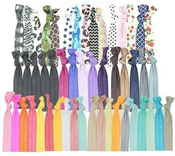 The Pristine Look The Pristine Look 50 Pcs Elastic Hair Ties