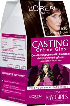 L Oreal Paris Casting Creme Gloss My Girls Praline Brown 530 Price In India Buy L Oreal Paris Casting Creme Gloss My Girls Praline Brown 530 Online