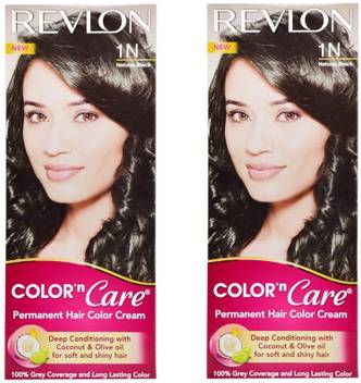 Revlon Color N Care Permanent Hair Color Cream Natural Black 1n