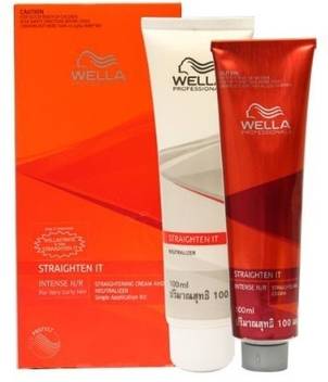 Wella Professionals Wella Straighten It Intense For Very Curly Hairstraightening Cream And Neutralizer 200gm Hair Cream