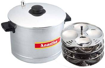 Anantha Idli Cooker With 4 Plates Induction Standard Idli Maker