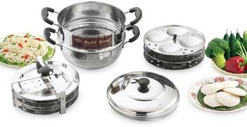 Sreeram Multi Nova 4 In 1 Kadai Steamer Big Idiyappam