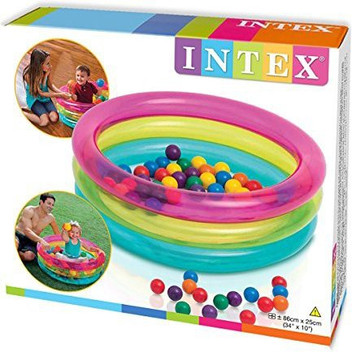 inflatable pool ball pit