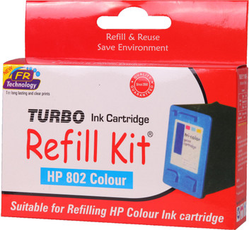 hp 802 color cartridge refill