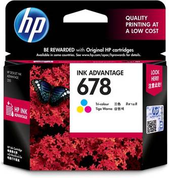 Hp 678 Tri Color Ink Cartridge Hp Flipkart Com