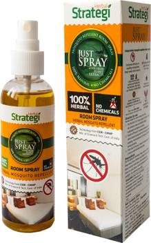 Herbal Strategi Mosquito Repellent Room Spray 100ml Buy Baby Care Products In India Flipkart Com
