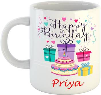 Dream Web Happy Birthday Priya Ceramic Coffee Mug Price In India Buy Dream Web Happy Birthday Priya Ceramic Coffee Mug Online At Flipkart Com A birthday song personalised for you feels special. happy birthday priya ceramic coffee mug