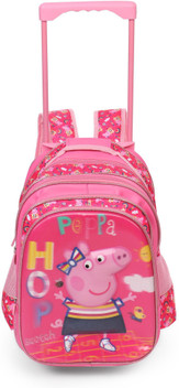 peppa pig school trolley bag