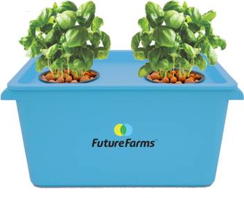 Future Farms Darwin Junior Blue Hydroponic Starter Kit Plant