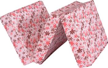 Springtek 3 Folding Travel Mattress 4 Inch Single High Density Hd Foam Mattress Price In India Buy Springtek 3 Folding Travel Mattress 4 Inch Single High Density Hd Foam Mattress Online At Flipkart Com