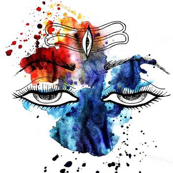 God Shiva Canvas Painting For Home and Décor Canvas Art - Art & Paintings  posters in India - Buy art, film, design, movie, music, nature and  educational paintings/wallpapers at Flipkart.com