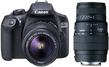 Canon Eos 1300d Camera With Sigma Lens At Best Prices At Flipkart Com