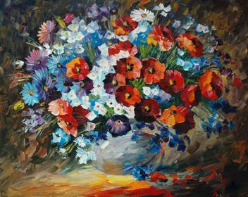 Leonid Afremov Petals Oil Painting Poster Paper Print Art Paintings Posters In India Buy Art Film Design Movie Music Nature And Educational Paintings Wallpapers At Flipkart Com