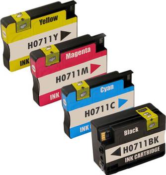 Dubaria 711 Ink Cartridges Repalcement For Hp 711 Ink Cartridges For Use Indesignjet T120 24 Eprinter