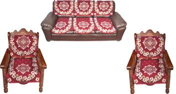 Pindia Fabric 3 1 1 For 5 Seater Maroon Sofa Cover For Sofa Set Price In India Buy Pindia Fabric 3 1 1 For 5 Seater Maroon Sofa Cover For Sofa Set Online At Flipkart Com