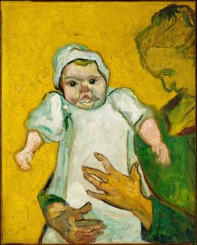 Postermart Madame Roulin With Her Baby Canvas 26 Inch X 21 Inch
