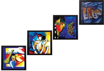 Ecraftindia Set Of 4 Abstract Radha Krishna Canvas 10 Inch X 40 Inch Painting Price In India Buy Ecraftindia Set Of 4 Abstract Radha Krishna Canvas 10 Inch X 40 Inch Painting Online At Flipkart Com