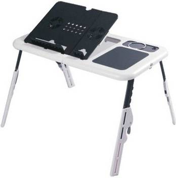 Edwin Clark Multipurpose Laptop Foldable Table E Table With 2 Usb Fan Cooling Pad Edwin Clark Flipkart Com