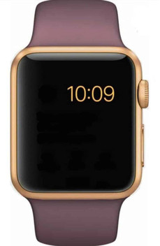 syl asus golden smartwatch