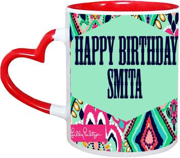 Muggies Magic Smita Name Happy Birthday Gift Ceramic Mug Price In
