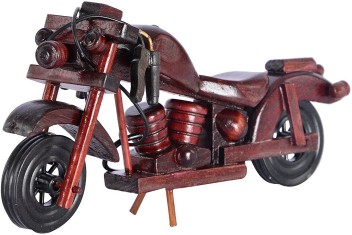 royal enfield wooden toy