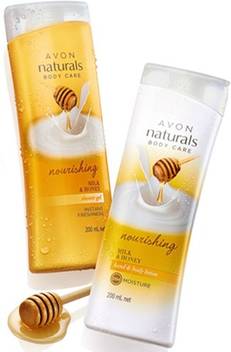 Avon Naturals Milk Honey Hand Body Lotion 200 Ml Shower