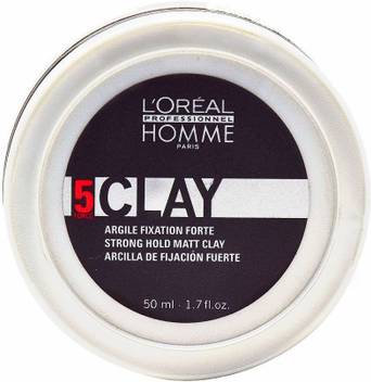 L Oreal Paris Homme 5 Clay Hair Paste Price In India Buy L