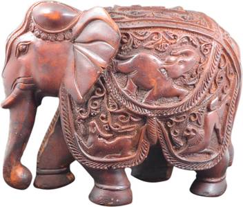 Reiki Crystal Products Vastu Feng Shui Elephant Sculpture Wooden Elephant Statue Hand Crafted Figurine Wild Animal Showpiece Gifts Decorative Showpiece 15 Cm Price In India Buy Reiki Crystal Products