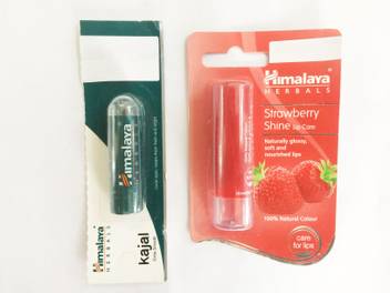 Himalaya Strawberry Shine Lip Balm Kajal Price In India Buy Himalaya Strawberry Shine Lip Balm Kajal Online At Flipkart Com