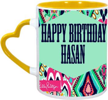 Muggies Magic Hasan Name Happy Birthday Gift Ceramic Mug Price In