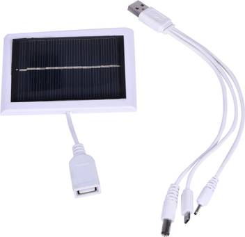 Brecken Paul Solar Panel Multi Socket Mobile Charger With Detachable Cable Brecken Paul Flipkart Com