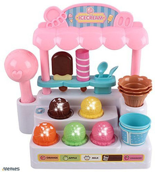 pretend ice cream set