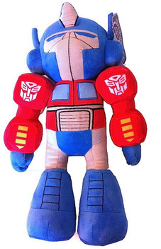 optimus prime plush doll