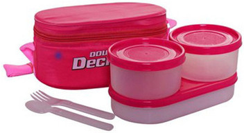signoraware double decker lunch box