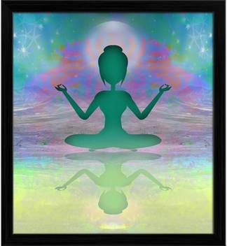 Artzfolio Yoga And Spirituality Framed Wall Art Painting Print Canvas 13 1 Inch X 12 Inch Painting Price In India Buy Artzfolio Yoga And Spirituality Framed Wall Art Painting Print Canvas 13 1