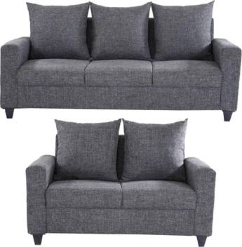 Comfy Sofa Classy Fabric 3 2 Grey Sofa Set Price In India Buy