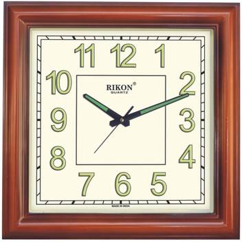 Rikon Analog 12 Cm X 12 Cm Wall Clock Price In India Buy Rikon Analog 12 Cm X 12 Cm Wall Clock Online At Flipkart Com