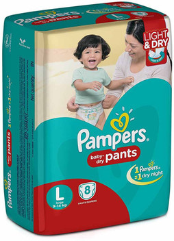 pampers pants large flipkart