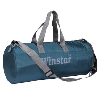 turquoise gym bag