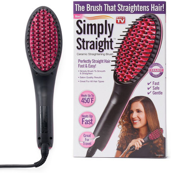 Wonder brush hair straightener clearance