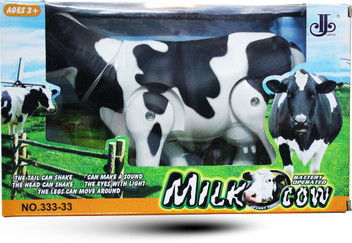 battery operated milk cow toy