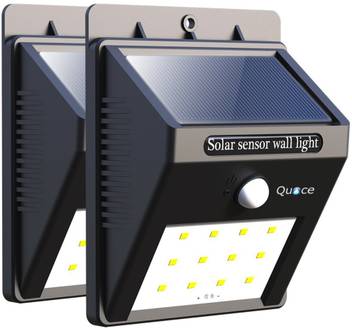 Quace Weather Resistant 12 Led Motion Sensor Special Promotion Price Set Of 2 Solar Light Set Price In India Buy Quace Weather Resistant 12 Led Motion Sensor Special Promotion Price Set