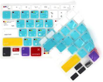 Saco Adobe Photoshop Shortcuts Keyboard Skin Hot Keys Ps Keyboard Cover For Macbook Air 13