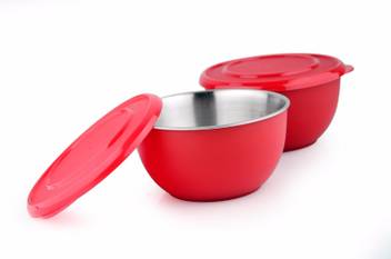 Liefde Microwave Safe Bowls Stainless Steel Storage Bowl Price In India Online At Flipkart Liefde Microwave Safe Bowls Stainless