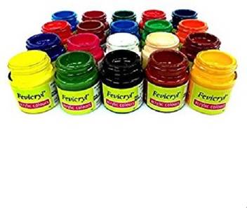 Flipkart Com Fevicryl Fabric Colors Acrylic Colors