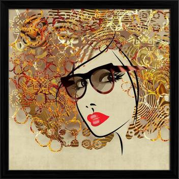 Artzfolio Beautiful Girl Face Framed Wall Art Painting Print Canvas 12 Inch X 12 Inch Painting Price In India Buy Artzfolio Beautiful Girl Face Framed Wall Art Painting Print Canvas 12